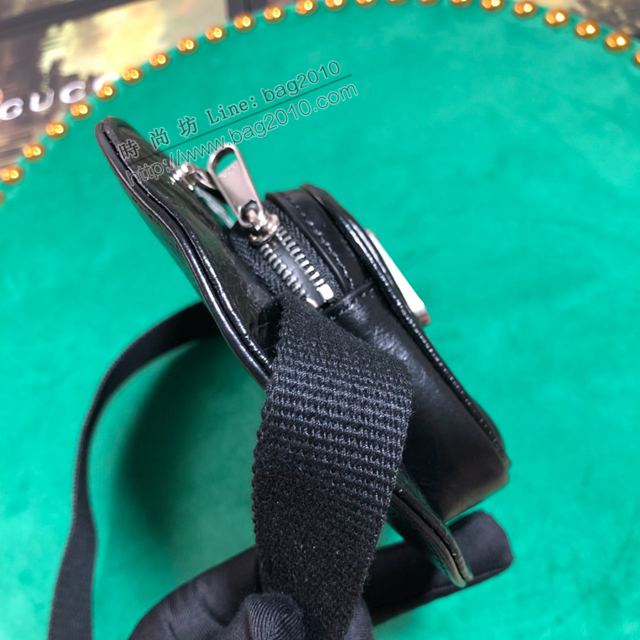 Gucci包 古馳男包 575857克皮 進口牛皮 Gucci男腰包 Gucci男挎包  gudj1312